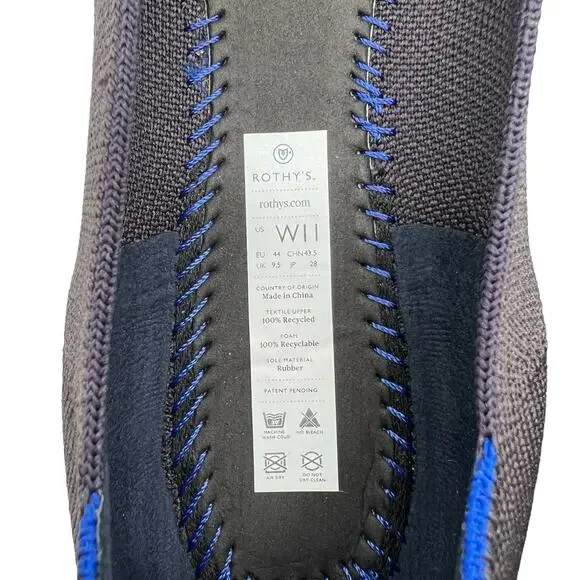 Rothy’s The Flat in Shale Grey Women’s Size 11 - Picture 8 of 10